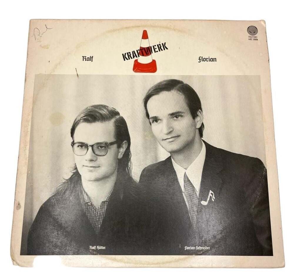 Kraftwerk Ralf & Florian Vinyl LP Vertigo Records VEL-2006 1975 Original US Pres